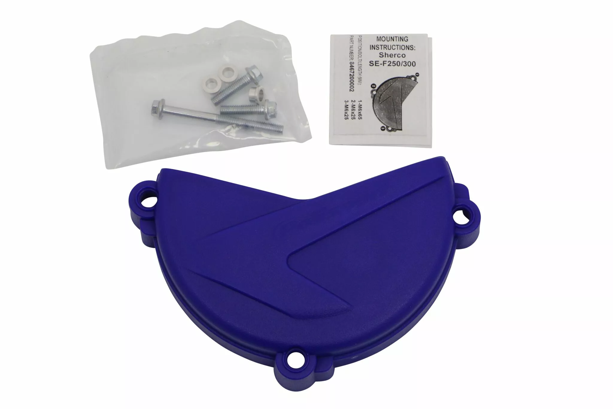 Protection Carte Embrayage Polisport Bleu - vue 2