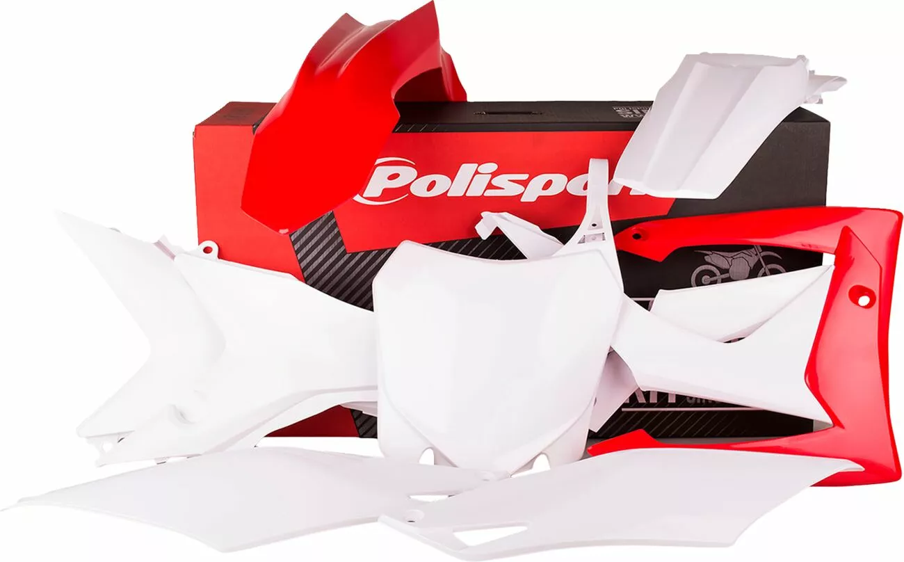 Kit plastiques complet Polisport Honda CRF250R (14>17) CRF450R (13>16) OEM - vue 2