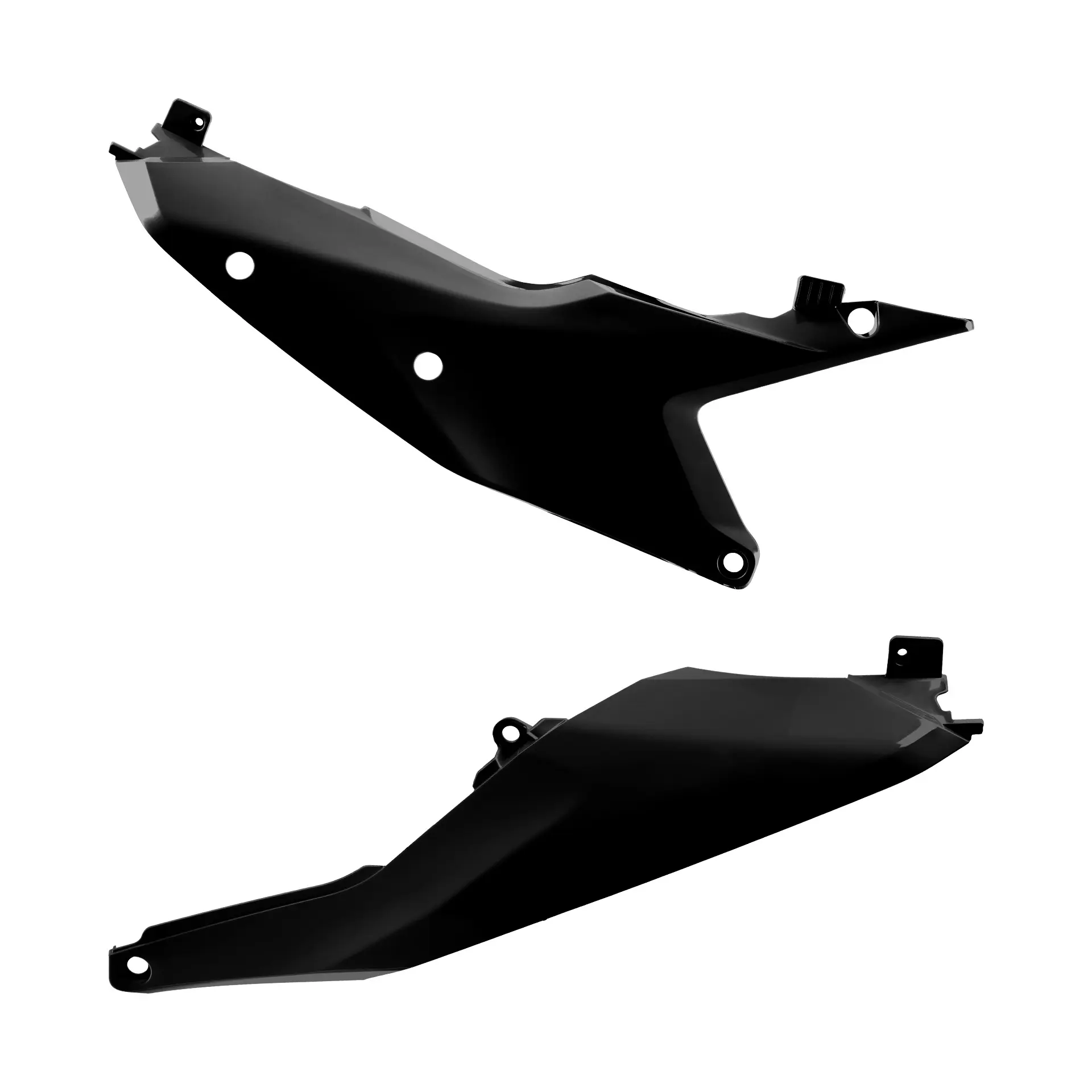 Kit plaques latérales noir Polisport - vue 2