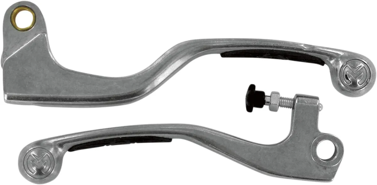 Set de leviers Moose Offroad Hard-Parts noir-chromé