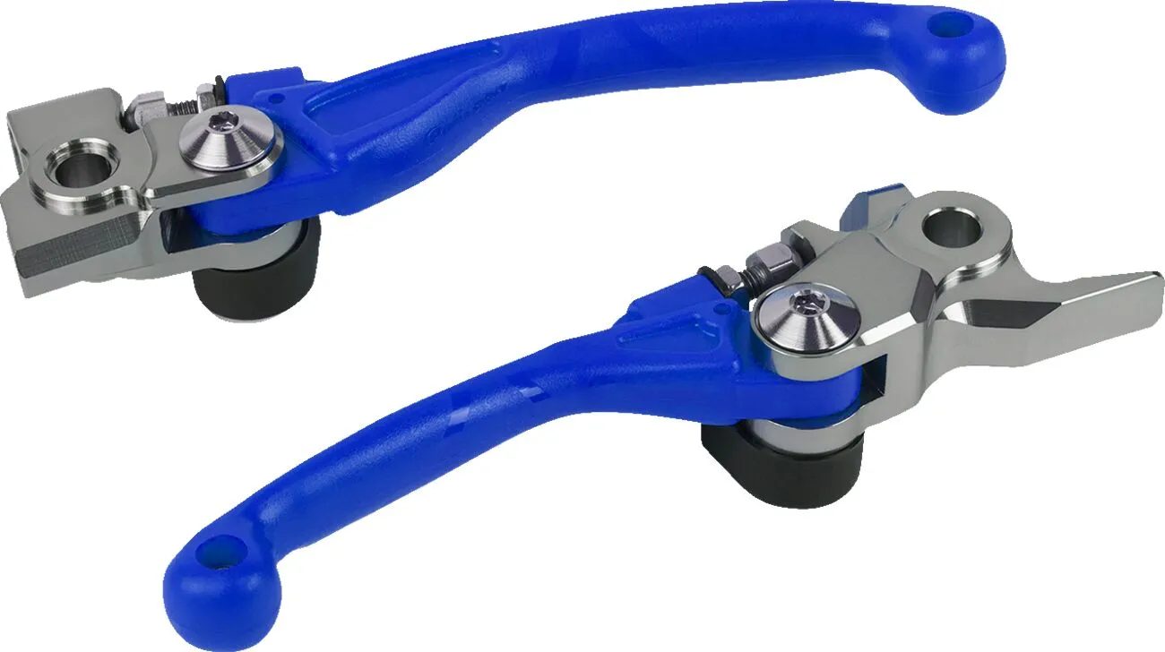 Jeux leviers frein/embrayage Polisport Pivot bleu - vue 2