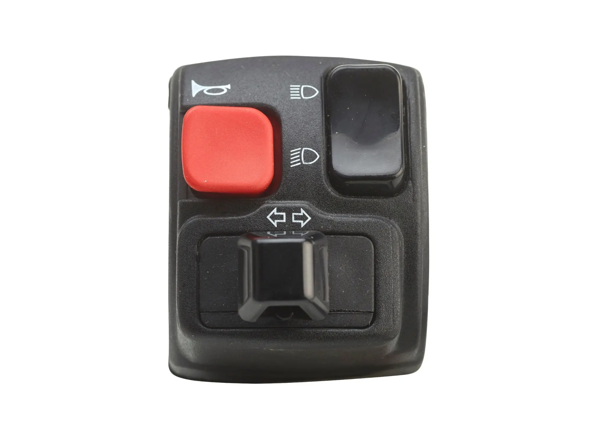Commodo-commutateur 50 A boîte adaptable Derbi 50 Senda DRD/Gilera 50 RCR, SMT/Rieju 50 MRT gauche noir Domino - vue 2