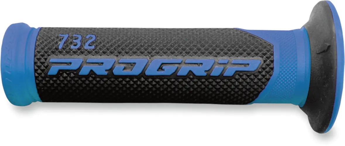 Revêtement poignée ProGrip 732 bleu/noir closed end 125 mm (la paire) - vue 5