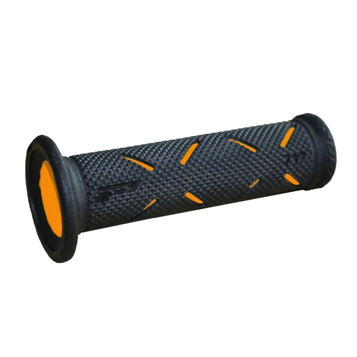 Caoutchouc de poignée ProGrip 717 noir/orange diamètre 22 mm longueur 122 mm fermé - vue 2