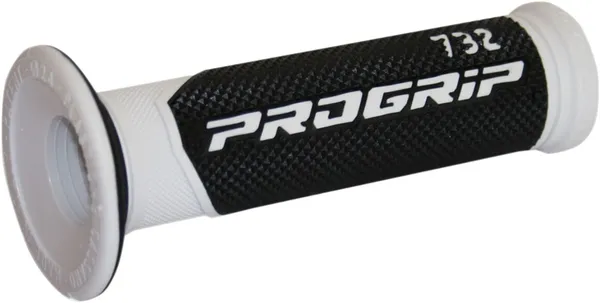 Revêtement poignée ProGrip 732 blanc/noir closed end 125 mm (la paire) - vue 4