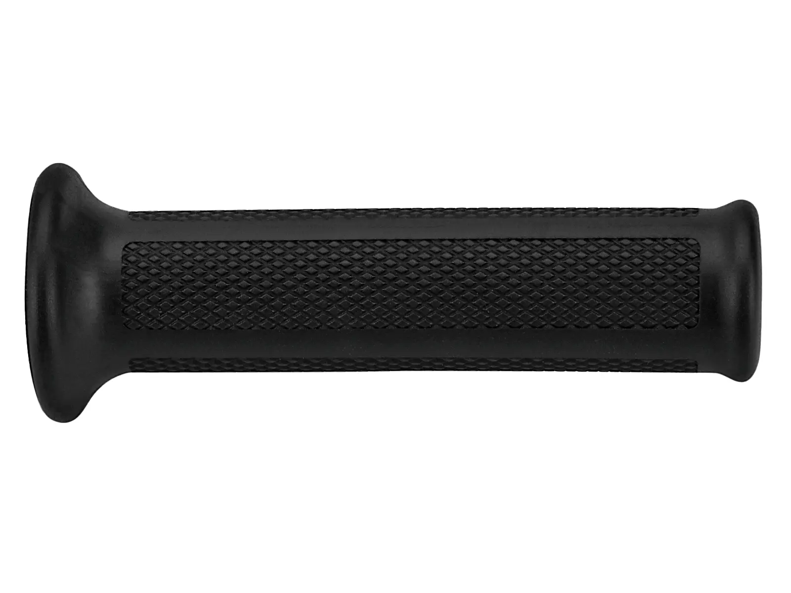 Caoutchouc de poignée Domino noir diamètre 22 mm longueur 120 mm fermé - vue 2