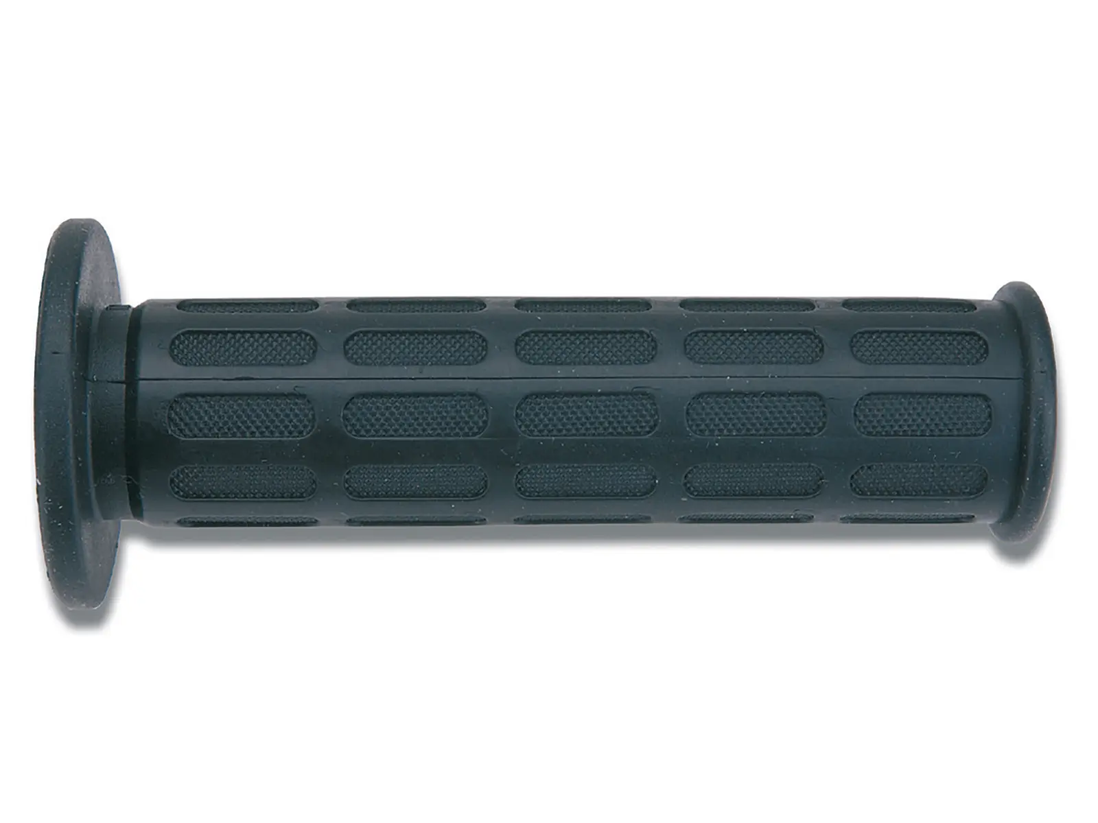 Caoutchouc de poignée Domino noir diamètre 22 mm longueur 115 mm fermé - vue 3