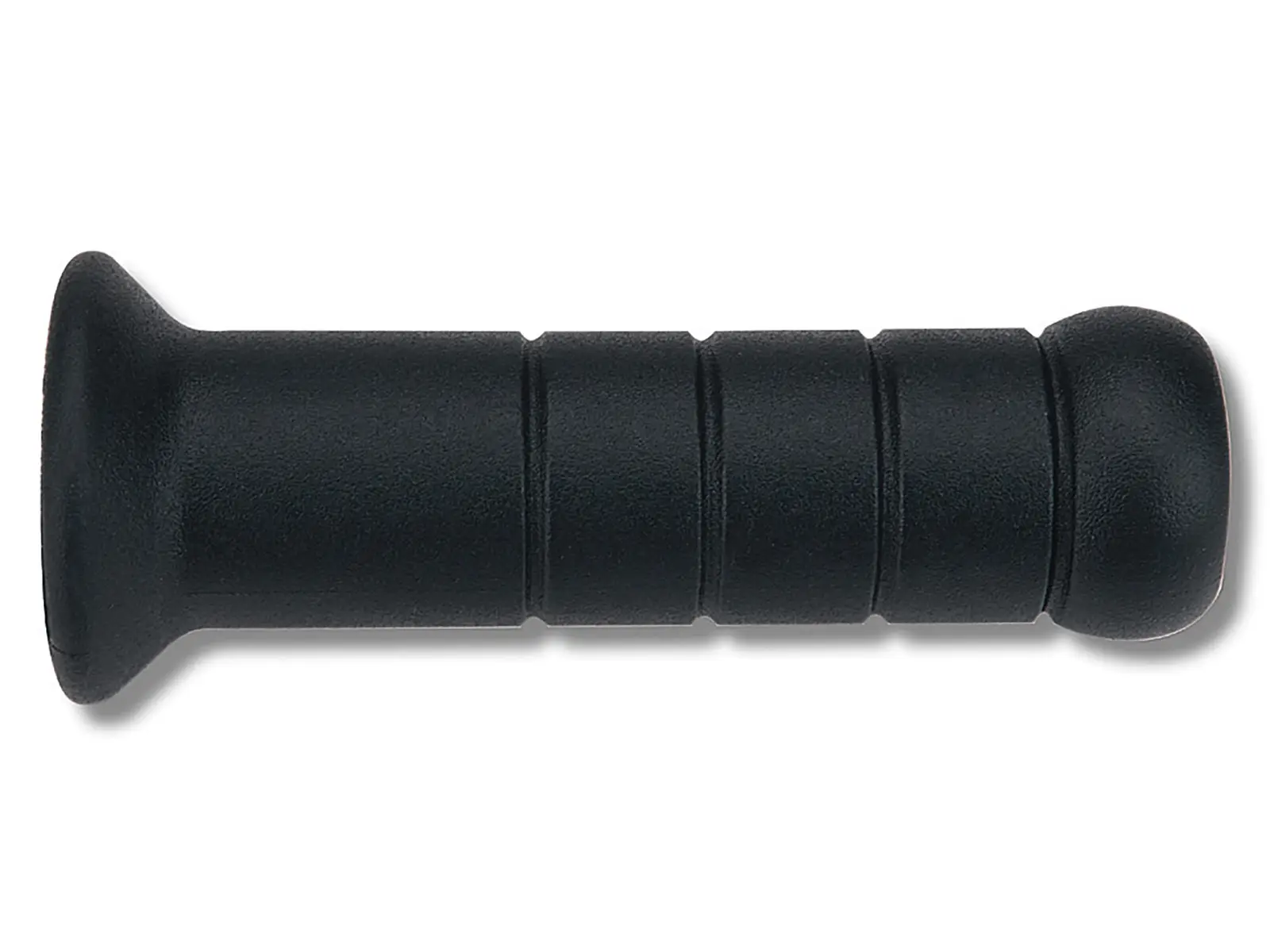 Caoutchouc de poignée Domino noir diamètre 22 mm longueur 128 mm ouvert - vue 3