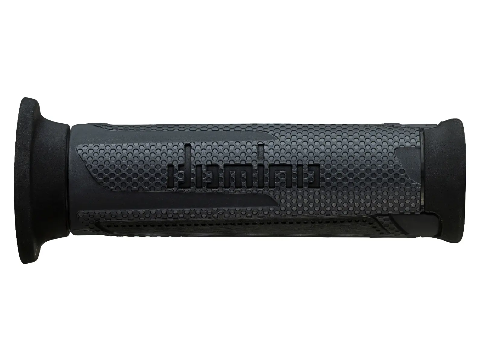 Revêtement de poignée Domino A350 gris anthracite-noir open end 120 mm (paire) - vue 2