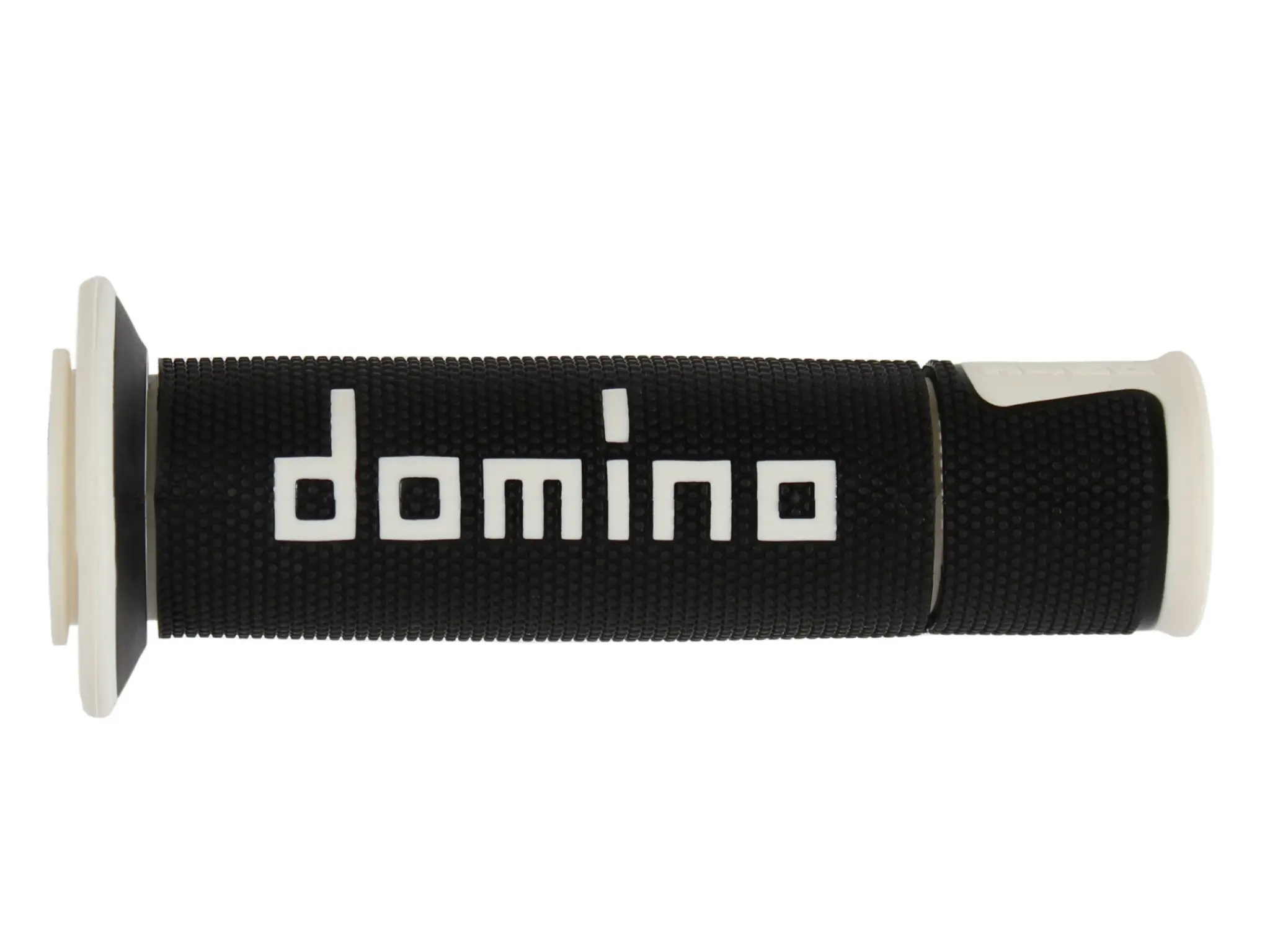 DOMINO Poignées Road-Racing noir/blanc - vue 2