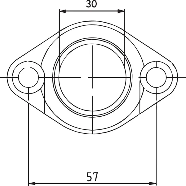 Bride de carburateur Polaris PARTS UNLIMITED - vue 2
