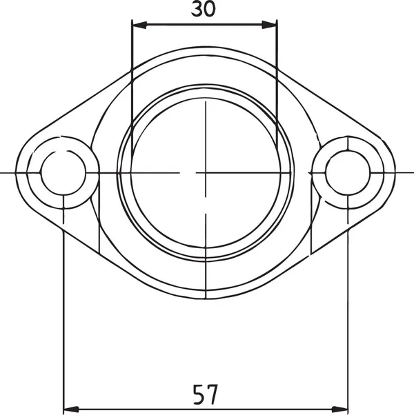 Bride de carburateur Polaris PARTS UNLIMITED - vue 3