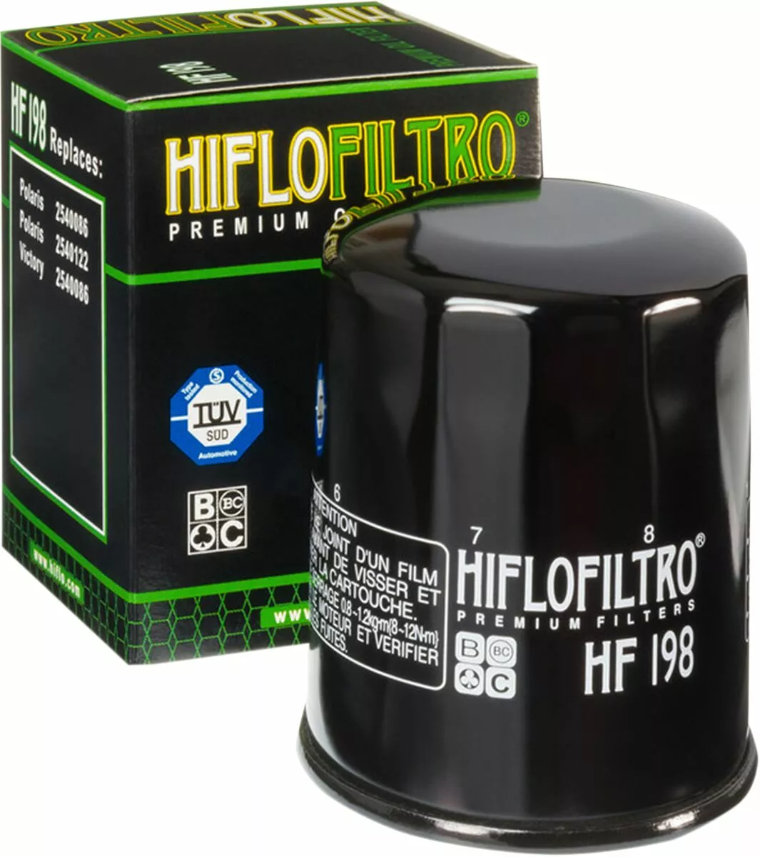 Filtre à huile Hiflofiltro HF198 - vue 3