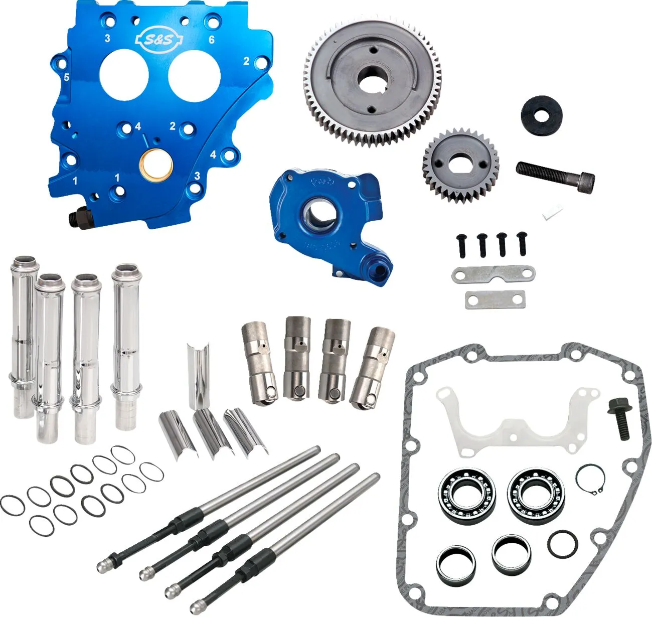 Kit caméra poitrine S&S Cycle TC 99+ transmission par chaîne