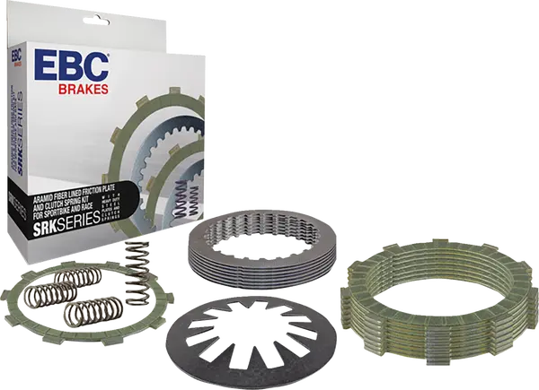Kit embrayage complet EBC lisses, garnis et ressorts