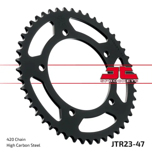 Couronne JT Sprockets 47Z pas 420 diamètre intérieur 102.2 - vue 2