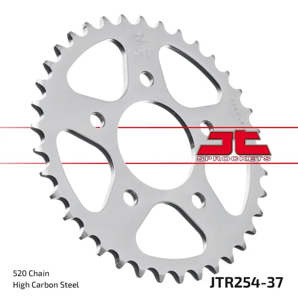 Couronne JT Sprockets 37Z PAS 520 Diamètre Intérieur 064 - vue 2