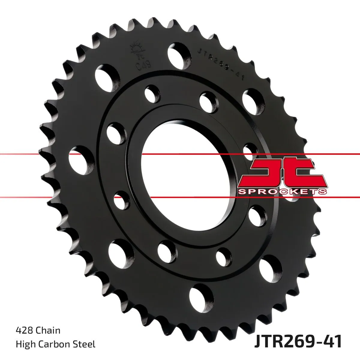 Couronne JT Sprockets 41Z PAS 428 - vue 3
