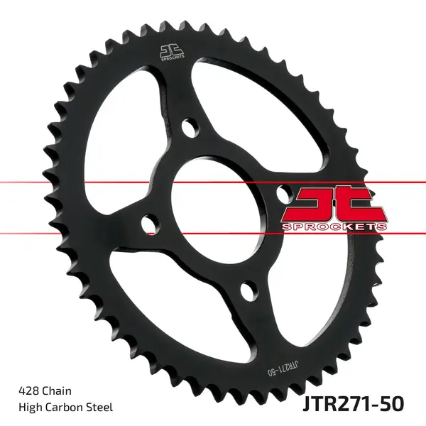 Couronne JT Sprockets 50Z PAS 428 Diamètre Intérieur 058 - vue 2