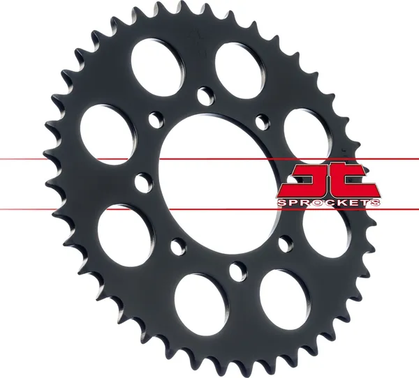 Couronne JT Sprockets 41Z PAS 520 Diamètre Intérieur 080 Entraxe Fixation - vue 3