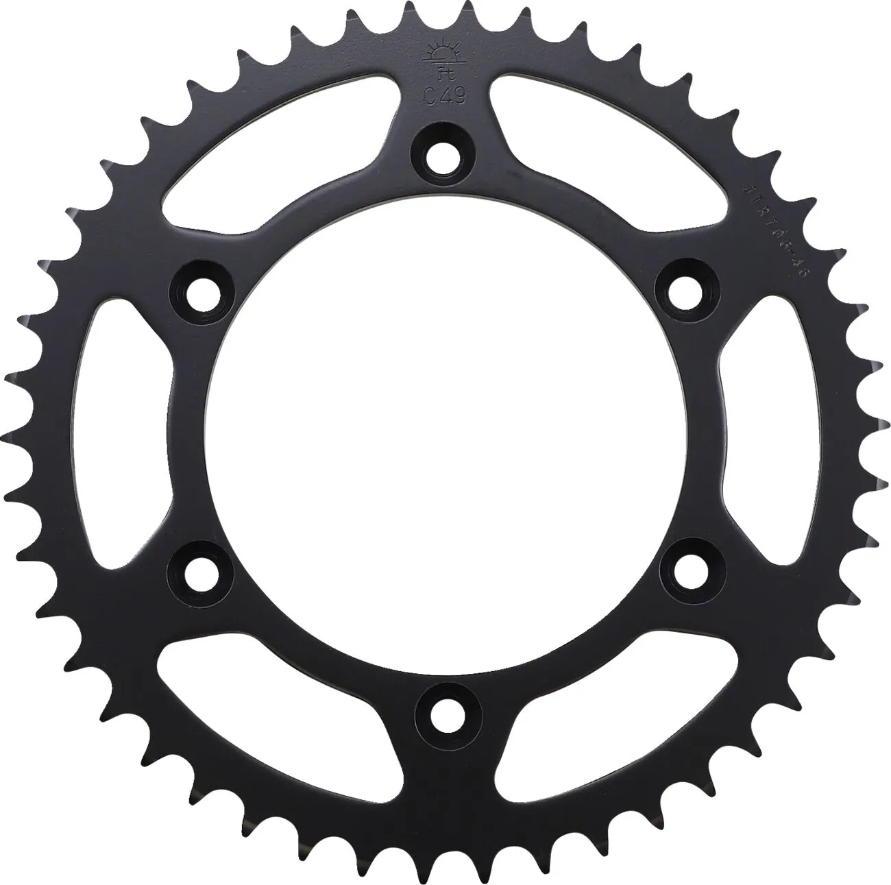 Couronne JT Sprockets 46Z PAS 520 Diamètre intérieur 130 Entraxe fixation - vue 2