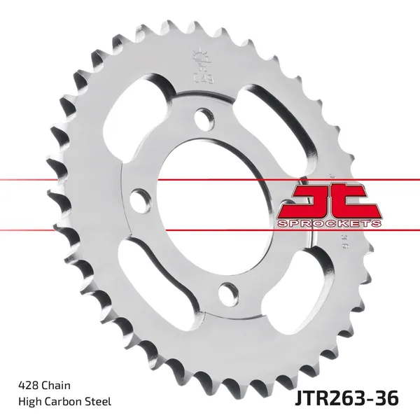Couronne JT Sprockets 36Z PAS 428 Diamètre Intérieur 054 - vue 3