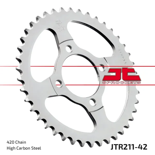 Couronne JT Sprockets 42Z PAS 420 Diamètre Intérieur 054 - vue 2