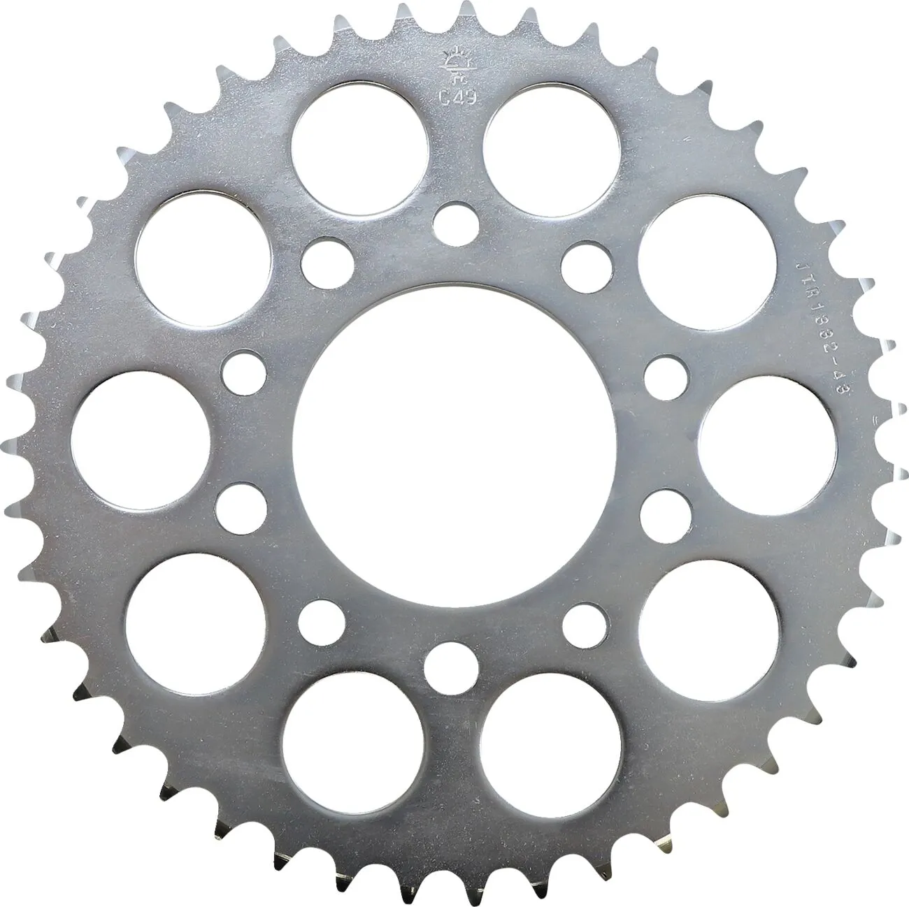Couronne JT Sprockets 43Z PAS 525 Diamètre Intérieur 080 Entraxe Fixation - vue 2