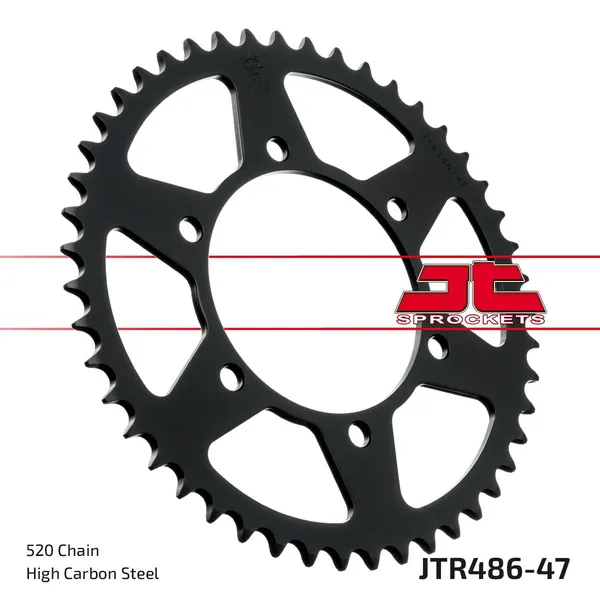 Couronne JT Sprockets 47Z PAS 520 Diamètre intérieur 110 - vue 2