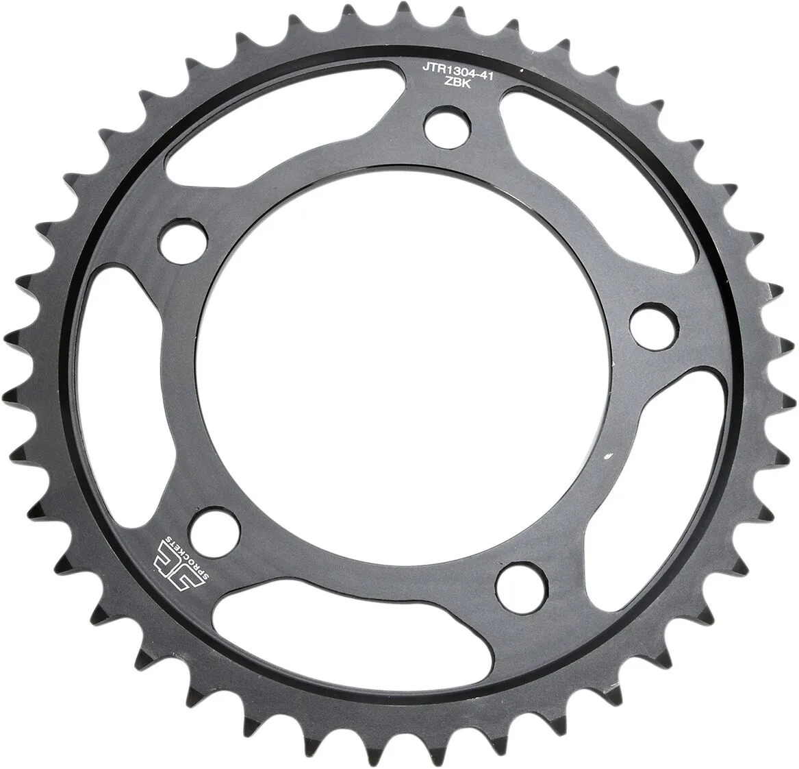 Couronne JT Sprockets 41Z PAS 525 Noir Diamètre Intérieur 112 Entraxe Fixation - vue 2