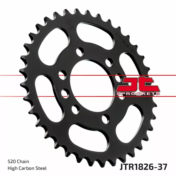 Couronne JT Sprockets 37Z PAS 520 Diamètre Intérieur 064 - vue 3