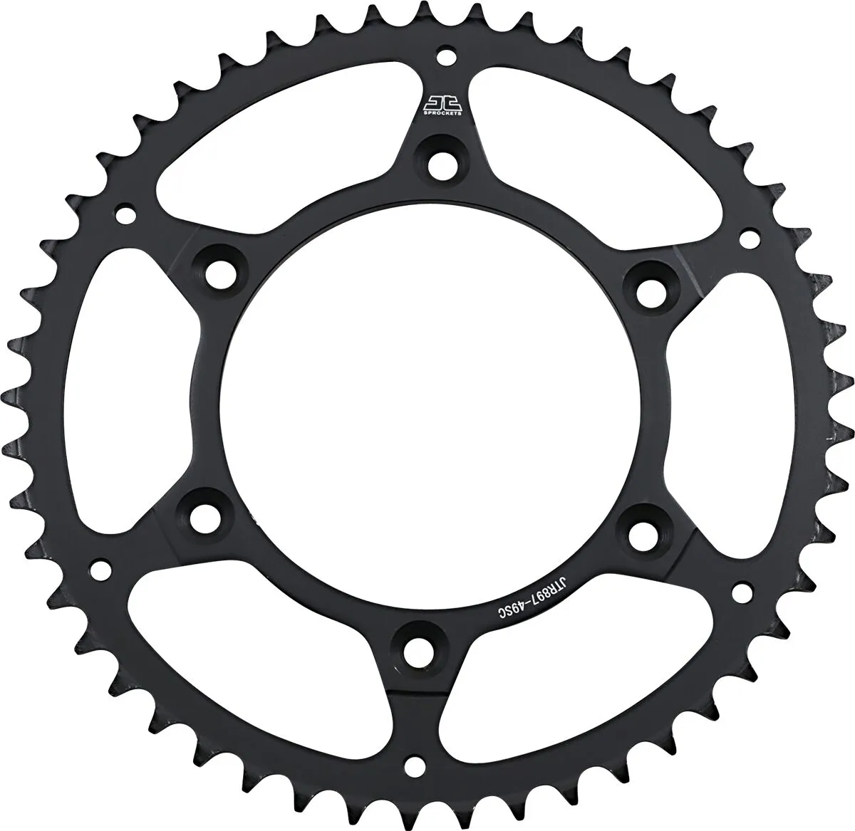 Couronne JT Sprockets 49Z PAS 520 Diamètre Intérieur 125 Entraxe Fixation - vue 2