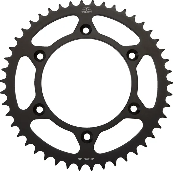 Couronne JT Sprockets 46Z PAS 520 Diamètre Intérieur 125 Entraxe Fixation - vue 2