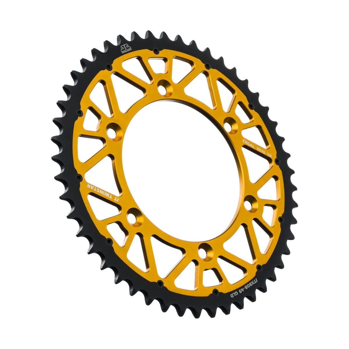Couronne JT Sprockets Twinstar 49 dents PAS 520 - vue 2