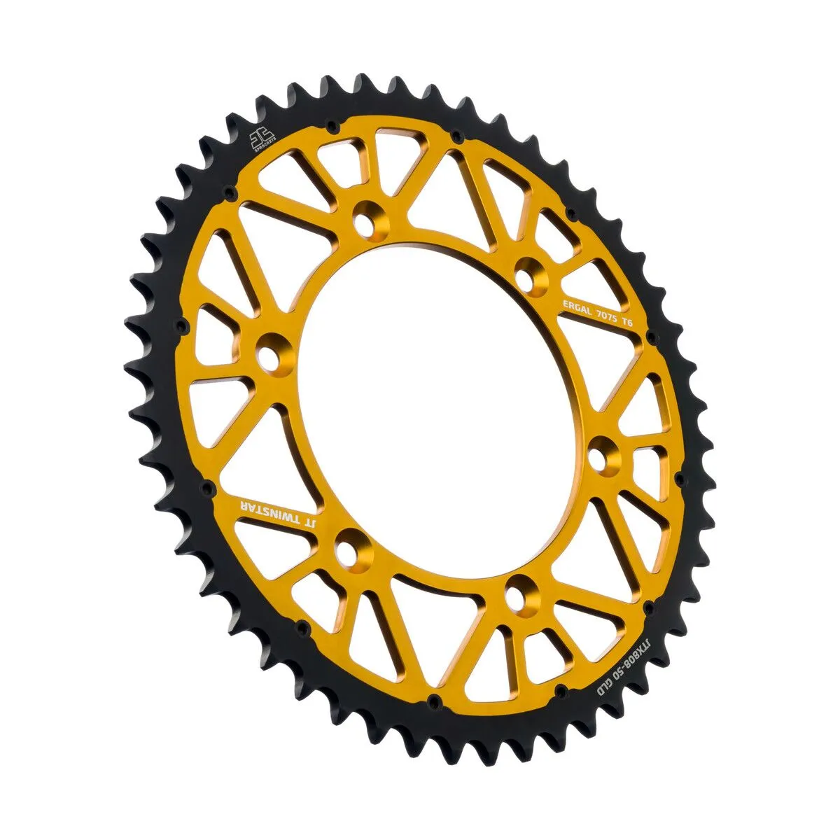 Couronne JT Sprockets Twinstar 50 dents PAS 520 GO - vue 2