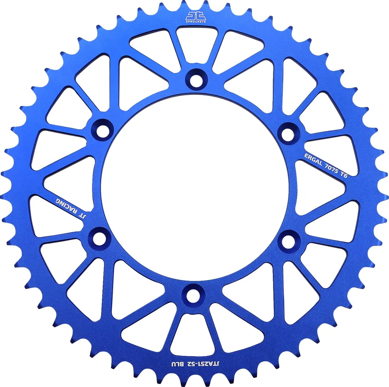 Couronne aluminium 52 dents pas 520 JT Sprockets - vue 2