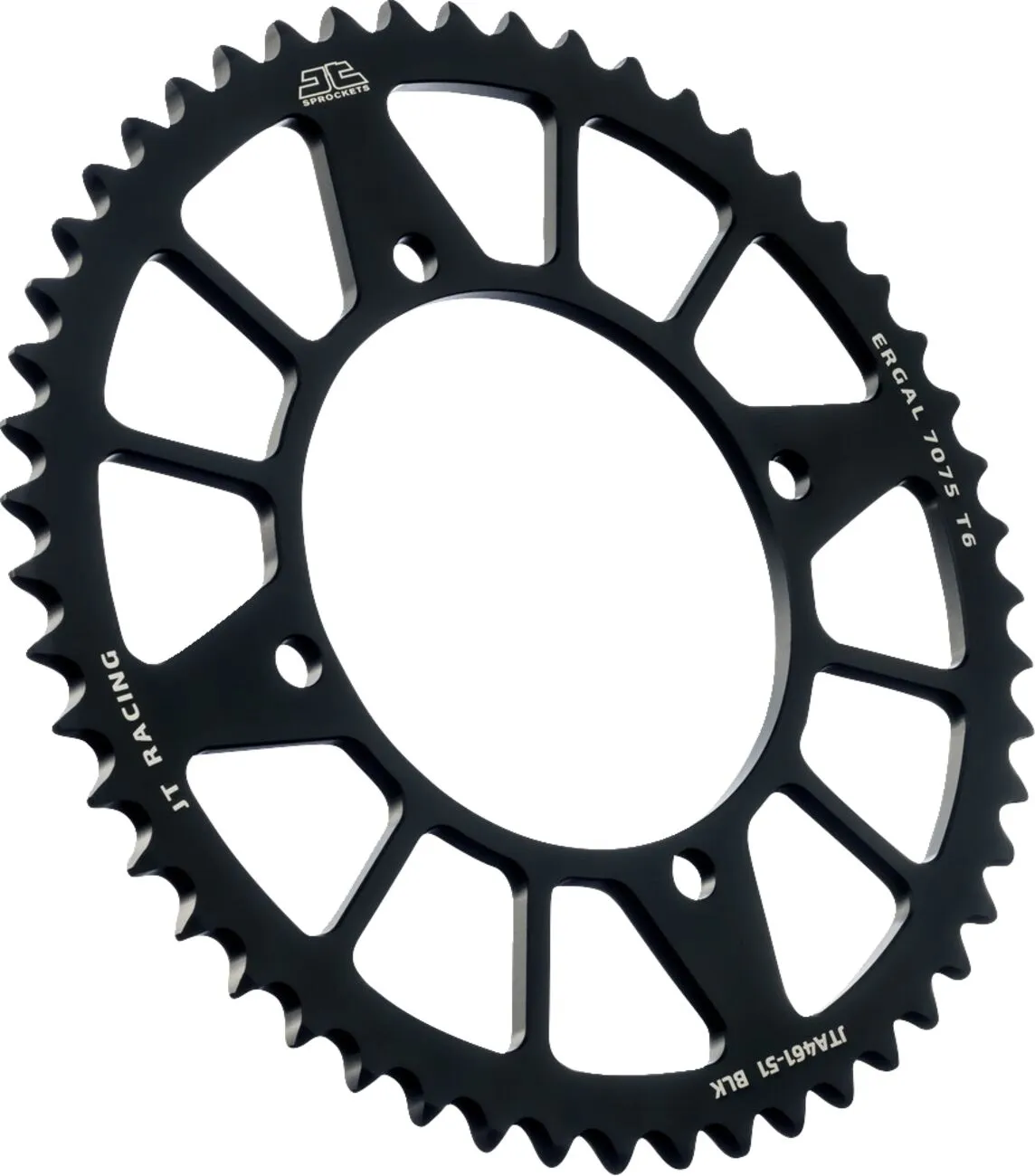 Couronne aluminium 51 dents pas 420 JT Sprockets - vue 2