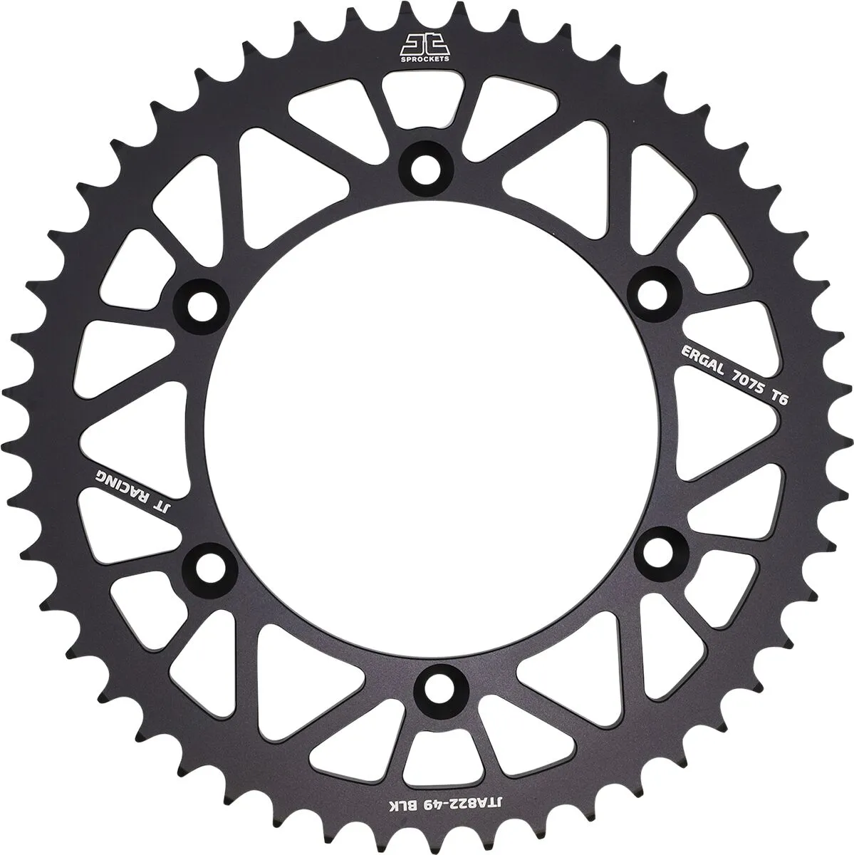 Couronne aluminium 49 dents pas 520 JT Sprockets - vue 2