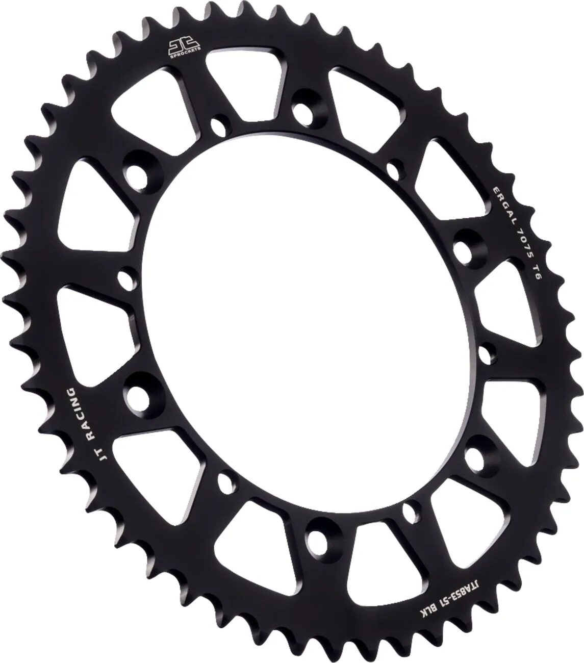 Couronne aluminium 51 dents pas 520 JT Sprockets - vue 2