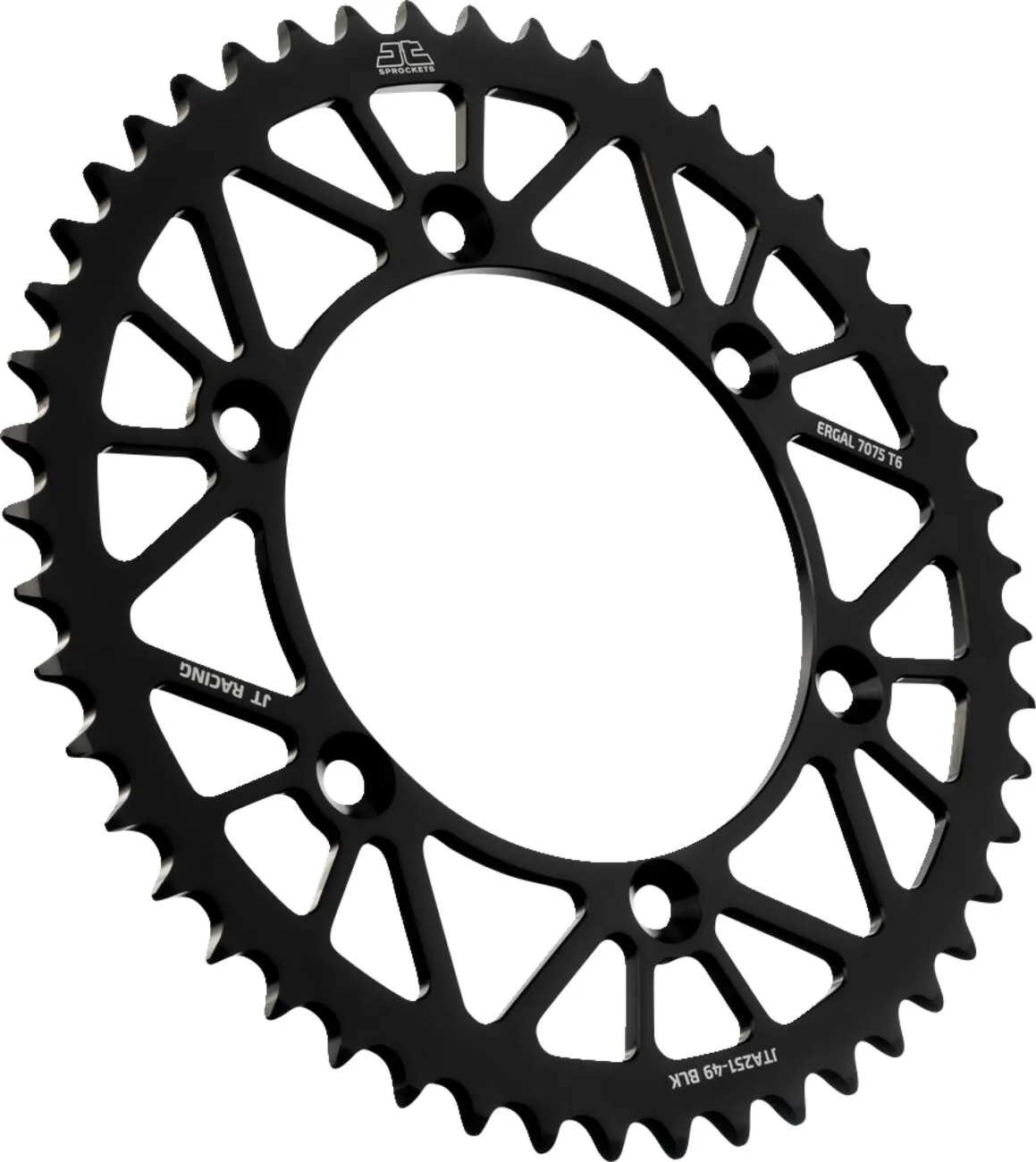 Couronne aluminium 49 dents pas 520 JT Sprockets - vue 3