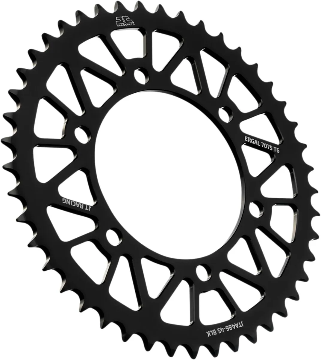 Couronne aluminium 45 dents pas 520 JT Sprockets - vue 2