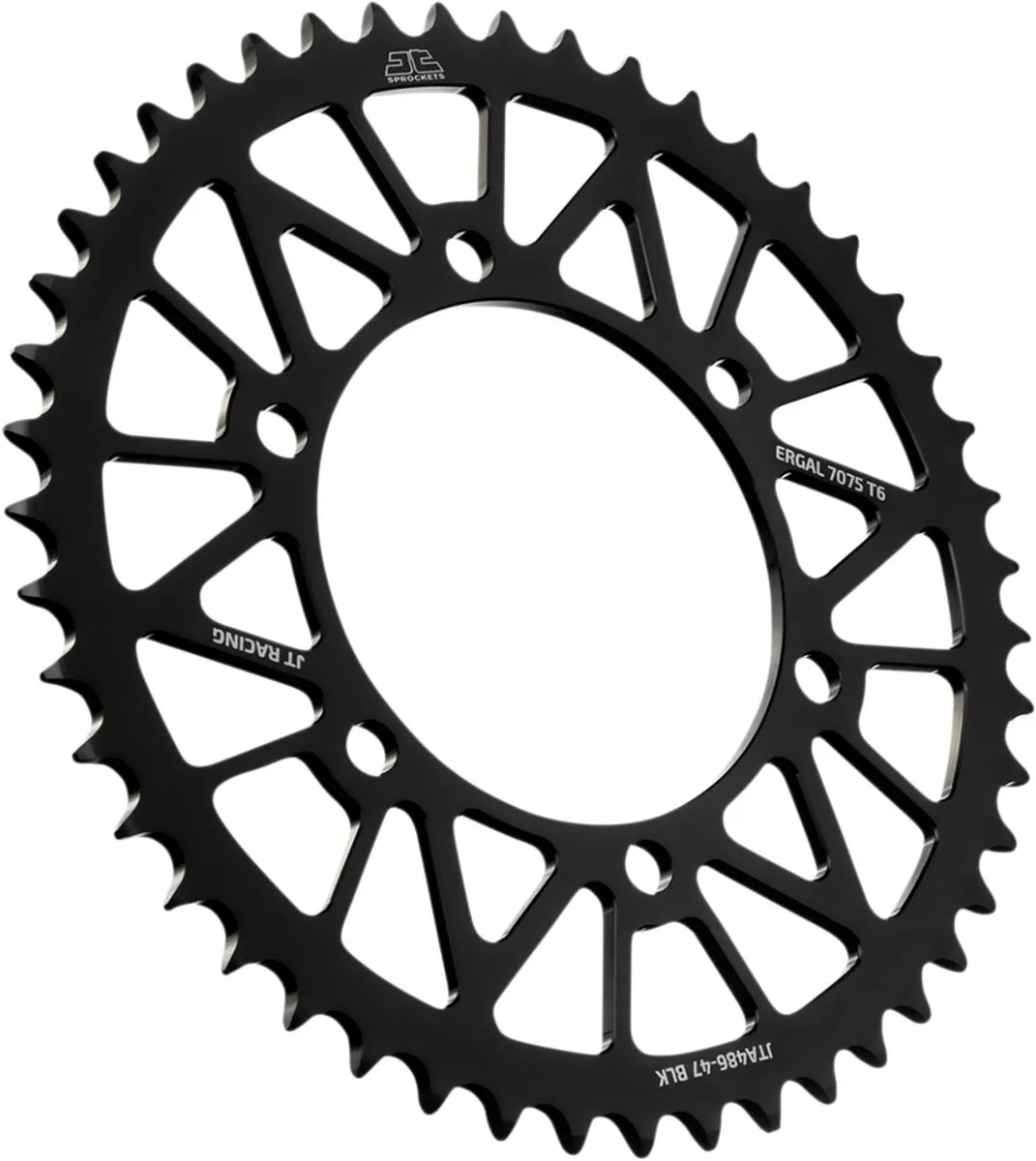 Couronne aluminium 47 dents pas 520 JT Sprockets - vue 2