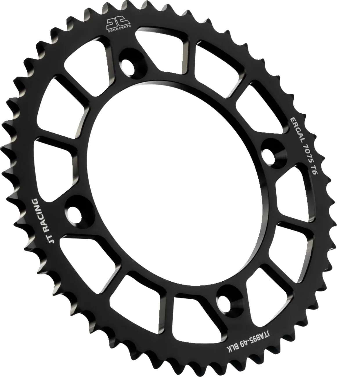 Couronne aluminium 49 dents pas 428 JT Sprockets - vue 3