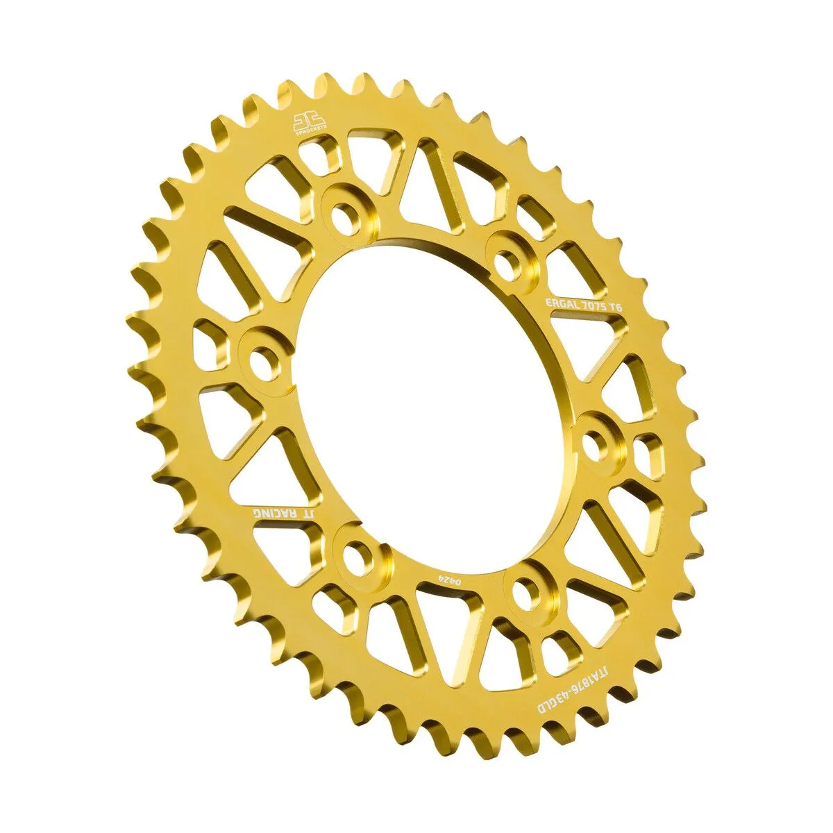 Couronne aluminium 43 dents pas 525 JT Sprockets - vue 2