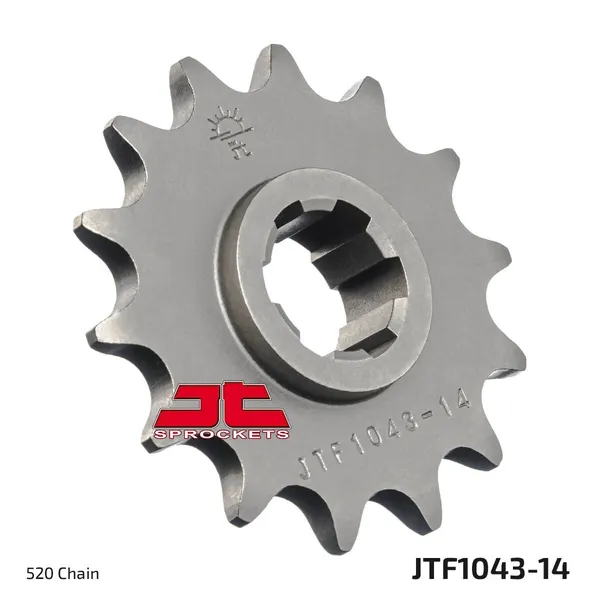 Pignon JT Sprockets 14Z PAS 520 à grosse denture 6 Diamètre intérieur 21 - vue 2