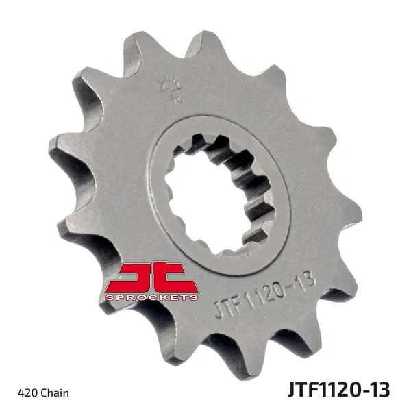Pignon JT Sprockets 13Z pas 420 denture fine diamètre intérieur 17/20 - vue 3