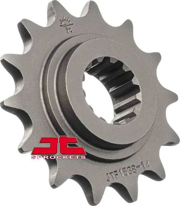 Pignon JT Sprockets 14Z PAS 520 à denture fine diamètre intérieur 22/25 - vue 3