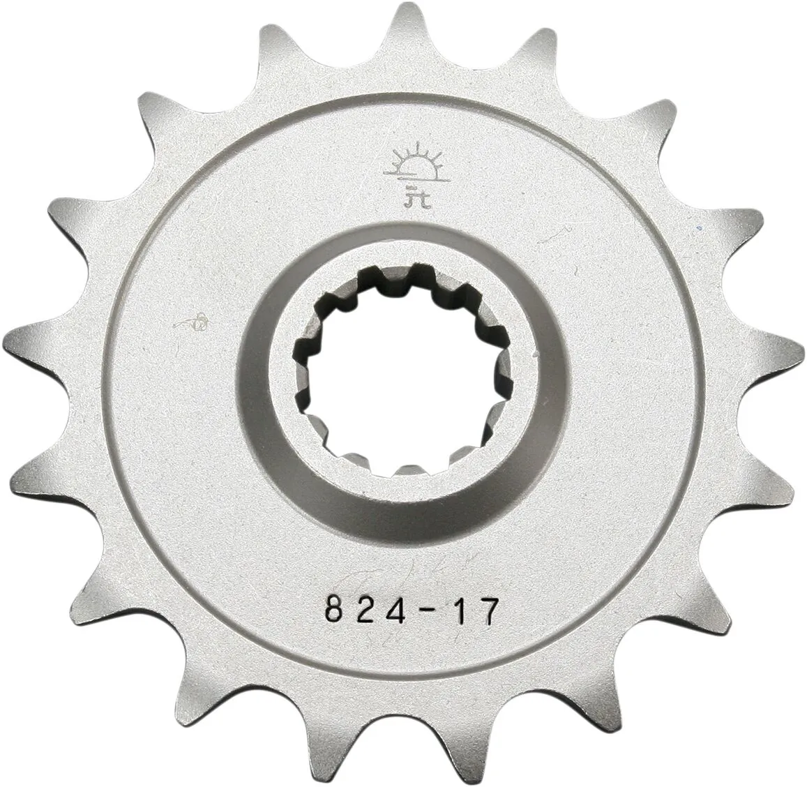 Pignon JT Sprockets 17Z pas 520 à denture fine diamètre intérieur 21/25 - vue 2