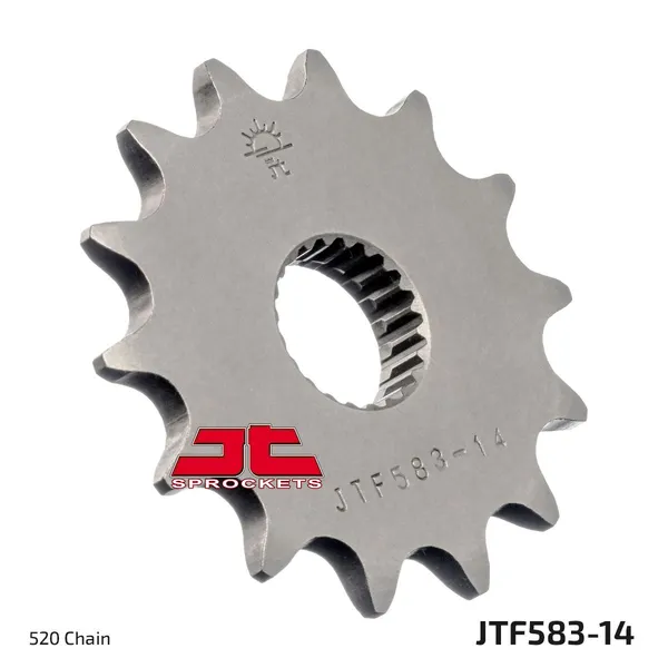 Pignon JT Sprockets 14Z pas 520 denture fine diamètre intérieur 21.4/2 - vue 2