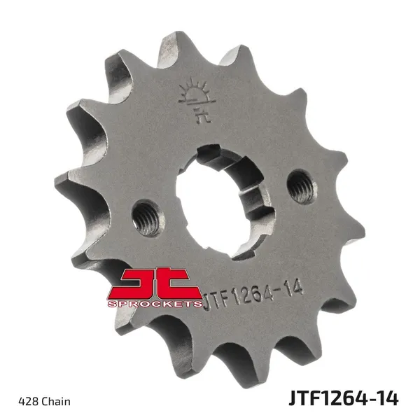Pignon JT Sprockets 14Z PAS 428 à grosse denture 5 Diamètre intérieur 17 - vue 2